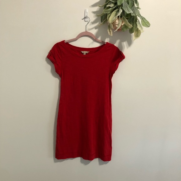 Comfy Red t-shirt dress from Banana Republic - Picture 4 of 9